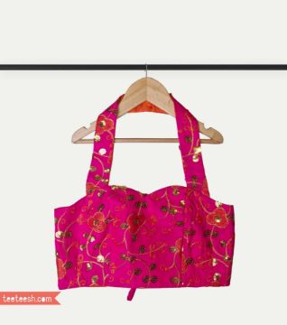 تصویر  تاپ  سوزندوزی سرخابی