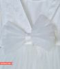 تصویر  پیراهن تور  سفید 