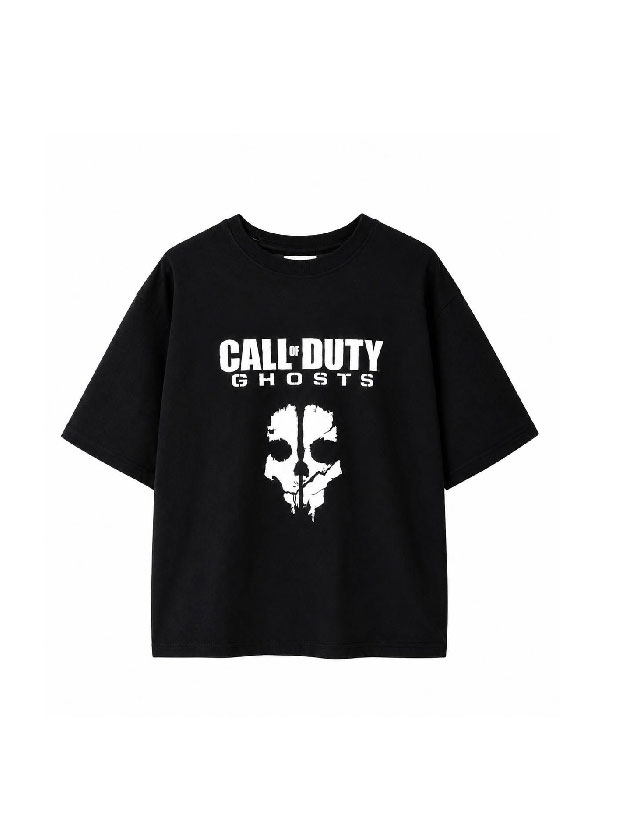 تیشرت مشکی طرح call of duty
