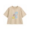 تیشرت کرم طرح Rick and Morty
